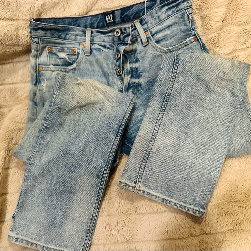 GAP Classic Blue Straight Jeans